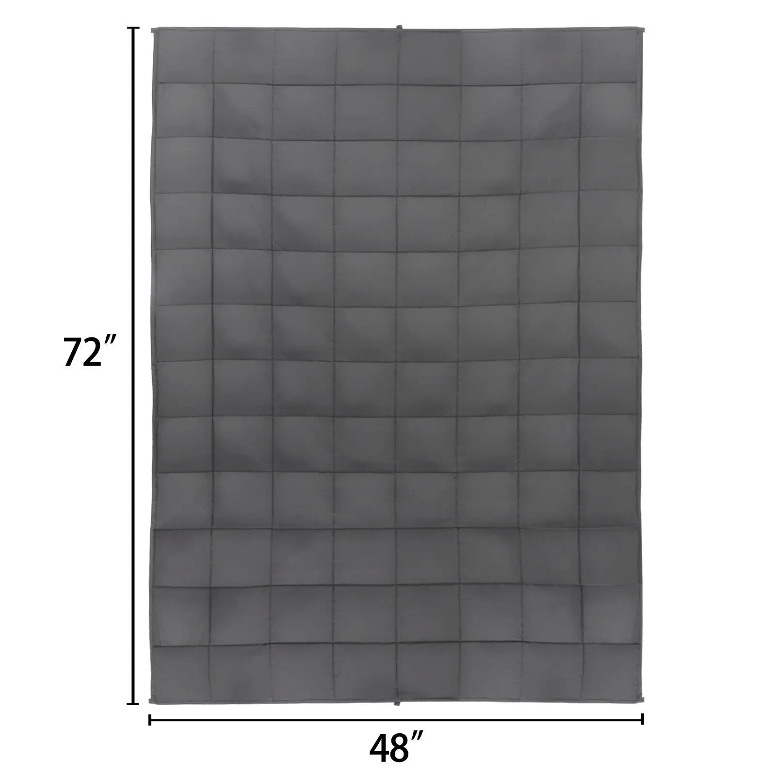 QuietWeave 15 lb. Weighted Blanket for Anxiety -72 x 48 in.