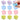 Re-fidgerator Cube Squishy Fidget Toy 6 Pcs