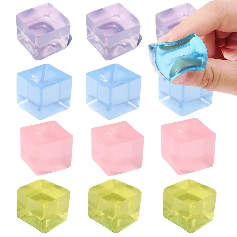 Re-fidgerator Cube Squishy Fidget Toy 6 Pcs