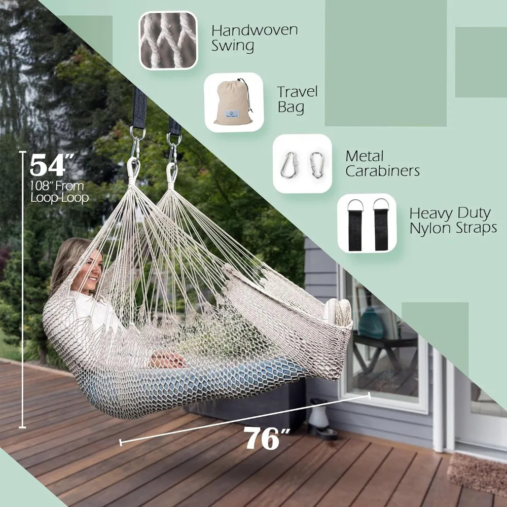 Tranquilitude Therapist-Designed Sensory Swing, Medium & Large Sizes