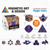 MagniMorph 3D Magnetic Fidget Cube –