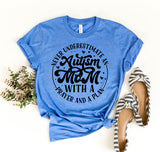 Autism Mom T-shirt Prayer and a Plan