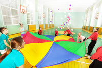 Rainbow Glide 10 ft. Play Parachute for Children