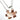 Handcrafted Autism Awareness Copper Puzzle Piece Necklace